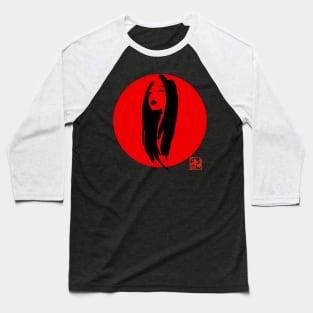 geisha in red 02 Baseball T-Shirt